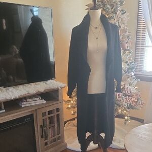 Sugarlips Black Long Cardigan